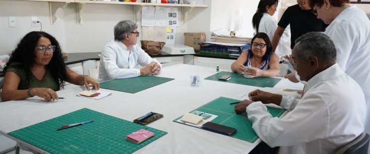 Após 15 anos, curso de capacitação em restauro e conservação de documentos em suporte de papel é retomado no Maranhão