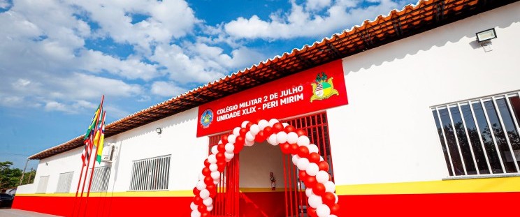 Segov fortalece desenvolvimento do Maranhão com entregas em Peri Mirim - Foto - Divulgação (1) - Escola Militar