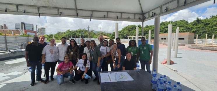Segov realiza vistoria das obras de implantação da Praça Aymar Mesquita - Foto - Divulgação (1)